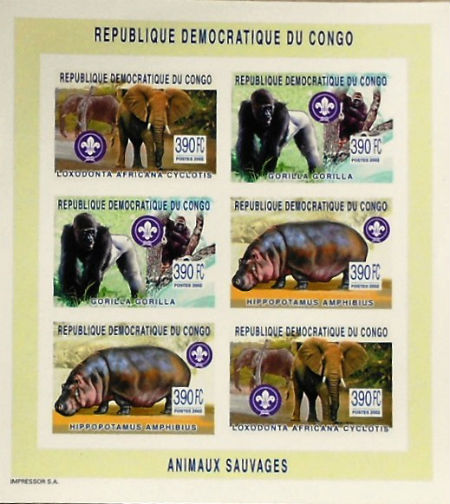 Timbres · Congo Kinshasa