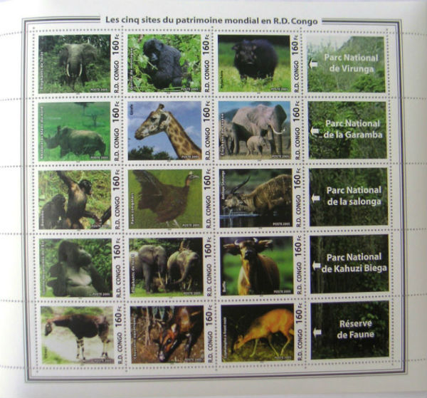 Timbres · Congo Kinshasa