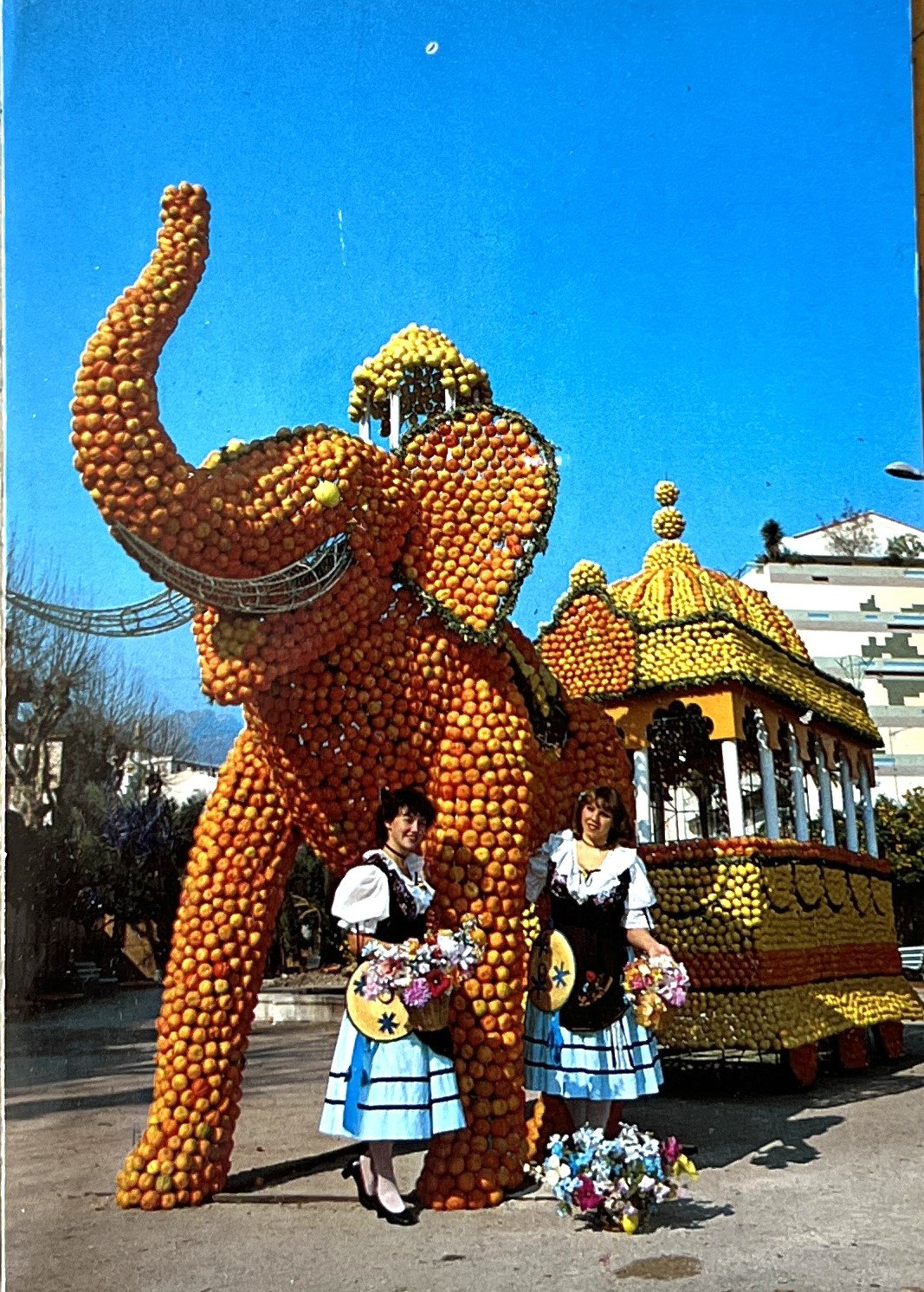Cartes · Cartes postales Art · Fête des oranges et citrons Menton France