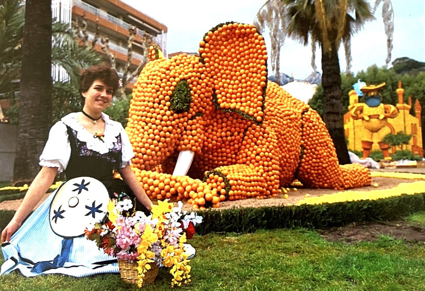 Cartes · Cartes postales Art · Fête des oranges et citrons Menton France