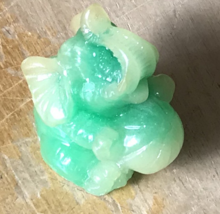 Diverses matières · Elephants EN Verre - Crystal