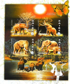 Timbres · Zaire